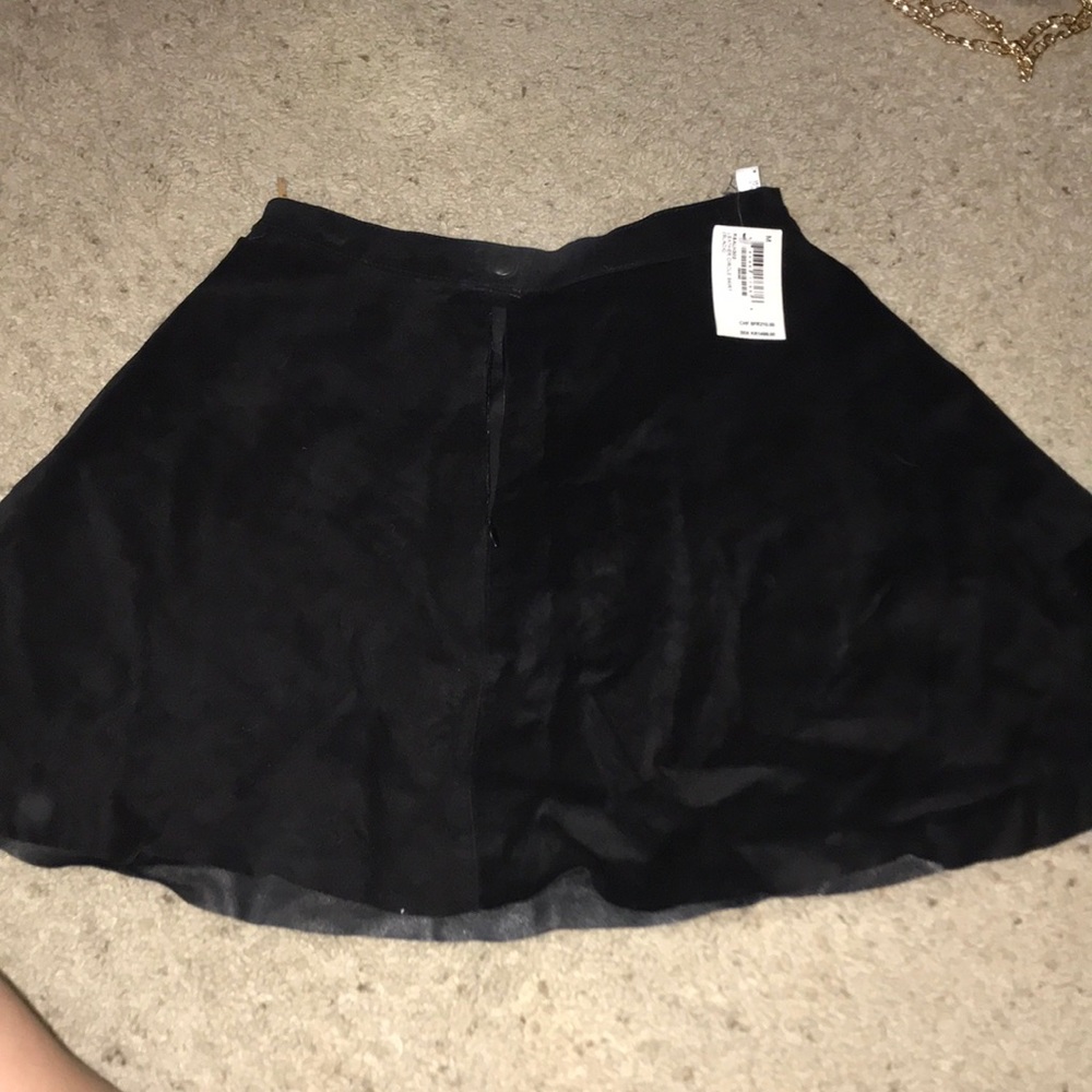 American apparel skirt size medium , leather